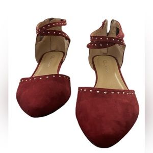 CL LAUNDRY RED SHOES